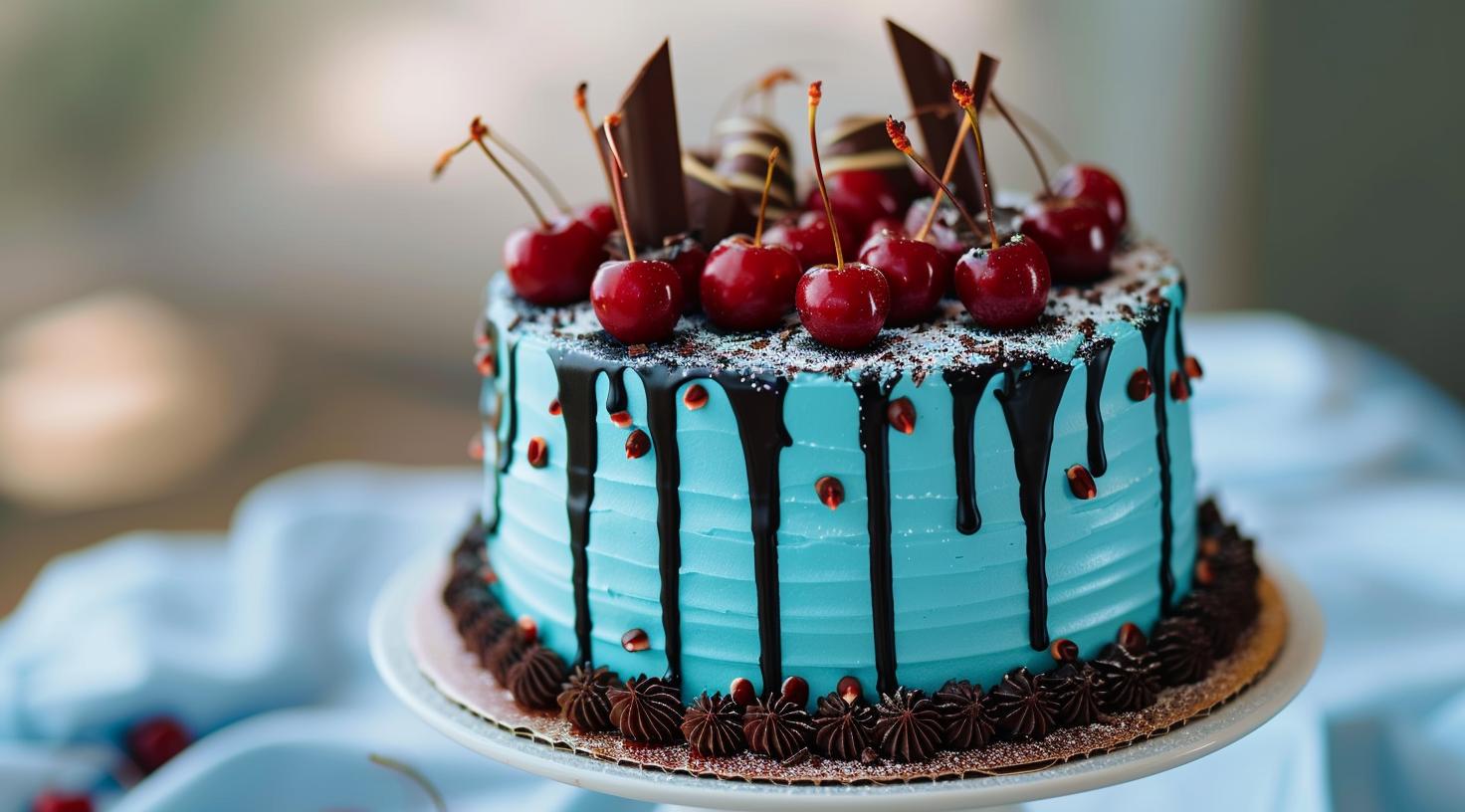 Torte und Deko